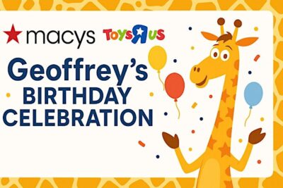 Geoffrey’s In-Store Birthday Bash Celebrations @Macy's