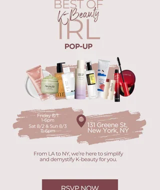 Best of K-Beauty IRL Pop-up