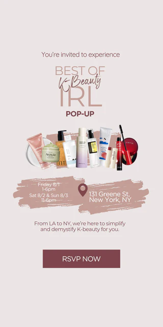 Best of K-Beauty IRL Pop-up