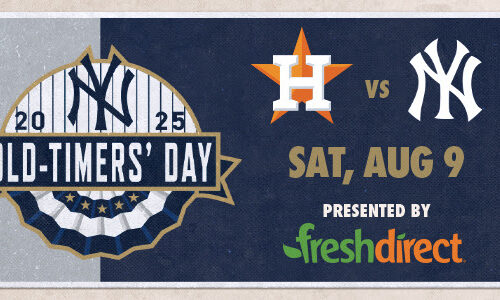 Yankees to hold 77th Old-Timers' Day presented by FreshDirect