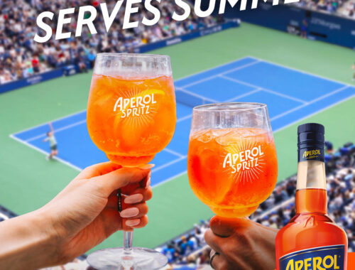 APEROL® RETURNS TO THE US OPEN FOR A THIRD YEAR, SERVING UP A SLICE OF ITALIAN SUMMER TO TENNIS FANS