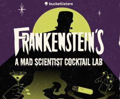 FRANKENSTEIN'S MAD SCIENTIST COCKTAIL LAB - NYC