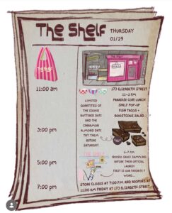 THE SHELF POP UP -NYC