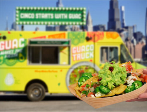 GUAC MAKES THE CINCO FIESTA WITH AVOCADOS FROM MEXICO