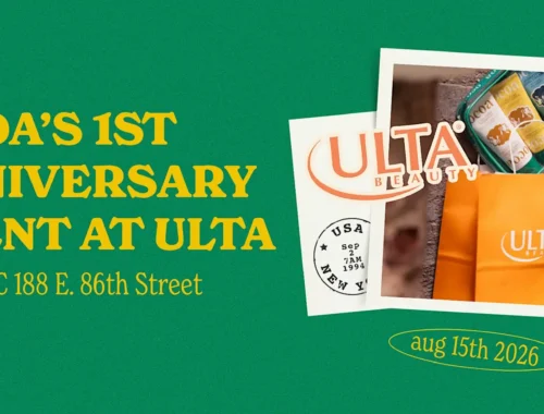 Ocoa x Ulta Beauty - 1st Anniversary Celebration!