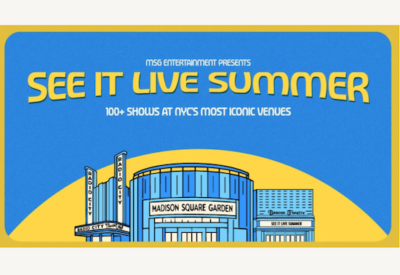 See It Live Summer: Activations, PopUp's & Shows