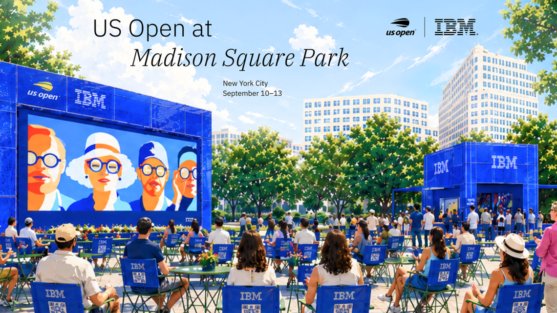 IBM Brings AI-Powered US Open Fan Experience Back to Madison Square Park