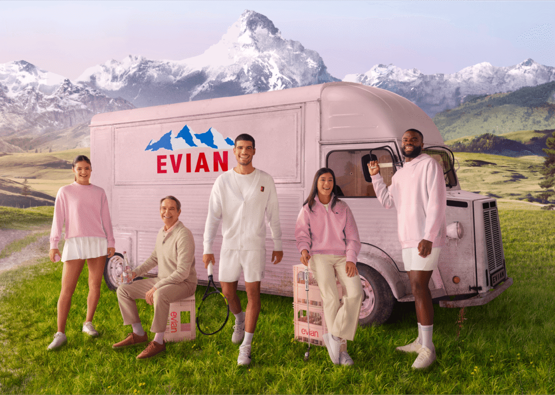 evian is marking 40 years as the US OPEN tournament's Official Water. As the city gathers for the US Open, fans at the tournament will also experience the evian anniversary firsthand through 200 Years Young signage and limited-edition bottle packaging available at evian water carts throughout the grounds.
