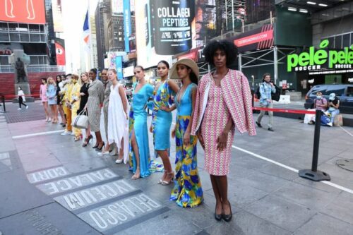 The Fashion week Experience NYFW time square