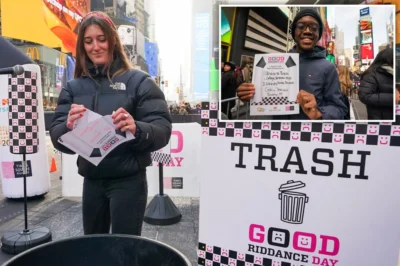 Good Riddance Times Square Event