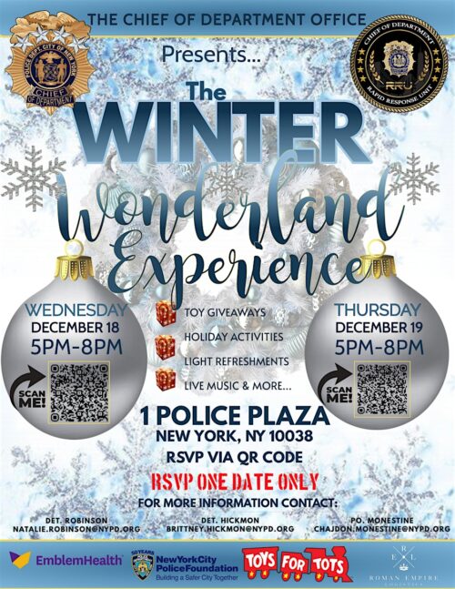 NYPD WINTER WONDERLAND EXPERIENCE