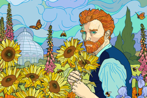 Van Gogh Dress-Up Day at NYBG