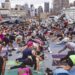 IronStrength and Sunset Yoga on Intrepid with Lyons Den Power Yoga