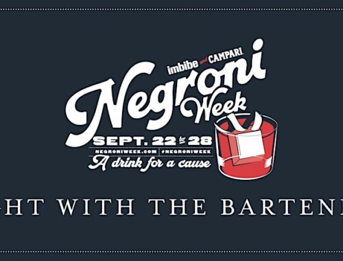 Negroni Week at Eataly Downtown: Bartender Night