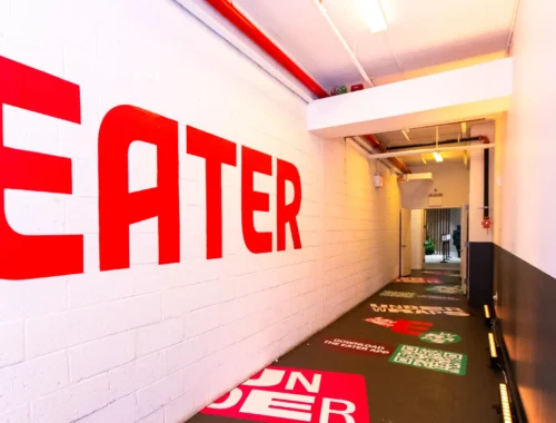 Eater Under Wraps Holiday House