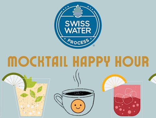 Swiss Water Mocktail Happy Hour