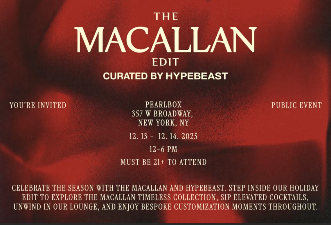 The Macallan Edit, Curated by Hypebeast