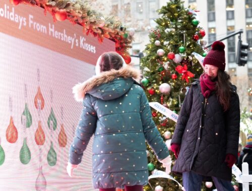 Hershey's Kisses Bells POPUP Experience at Rockefeller Center
