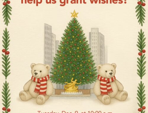 Teleflora’s Wish Bear Workshop Benefitting Make-A-Wish®