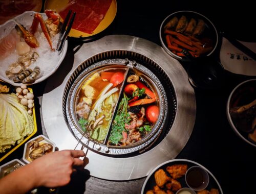 An Indoor Japanese Food & Traditional Spirit Party