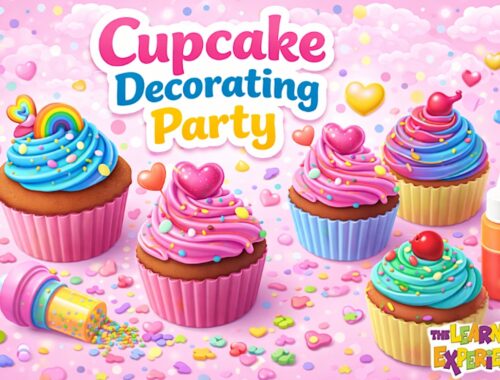 Cupcake Decorating & Valentine Art Party