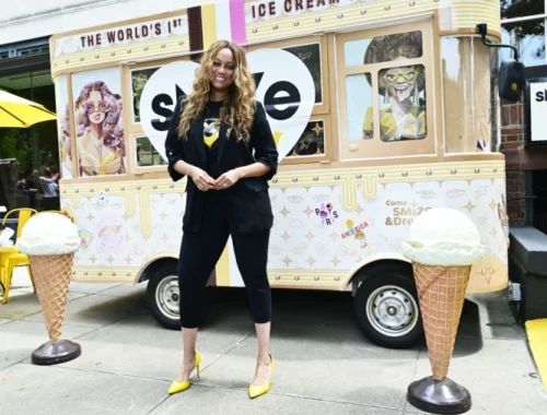 TYRA BANK'S SMIZE & DREAM HOT ICE CREAM POP-UPS, NYC