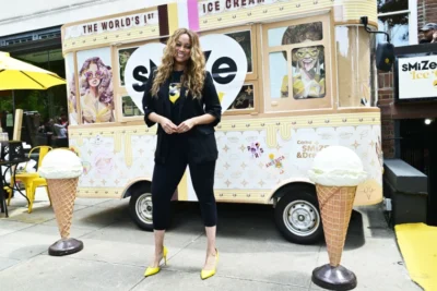 TYRA BANK'S SMIZE & DREAM HOT ICE CREAM POP-UPS, NYC