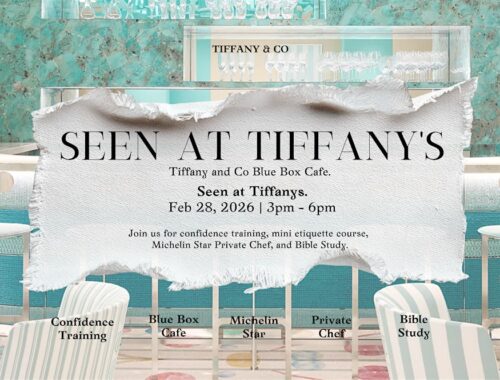 Seen at Tiffany’s: A Queen Esther Experience By Capri Synovia