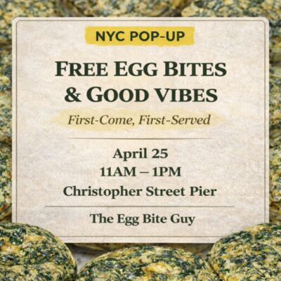 The Egg Bite Guy Pop-Up