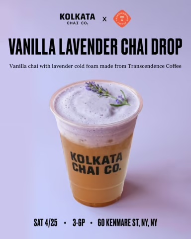 Transcendence Coffee x Kolkata Chai POPUP