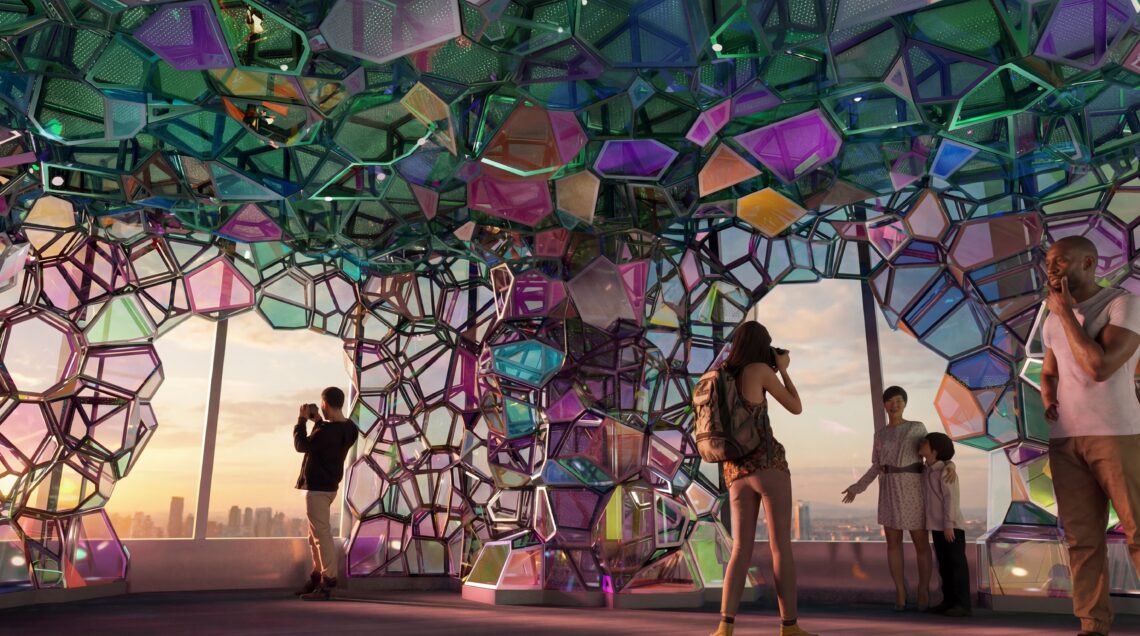 EDGE AT HUDSON YARDS UNVEILS PLAN TO TRANSFORM NYC'S HIGHEST OUTDOOR SKY DECK INTO A MULTI-SENSORY EXPERIENCE WITH INDOOR IMMERSIVE INSTALLATIONS.