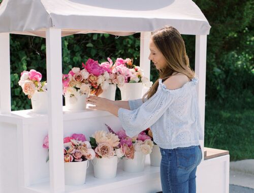 Rag & Bone Flower Cart