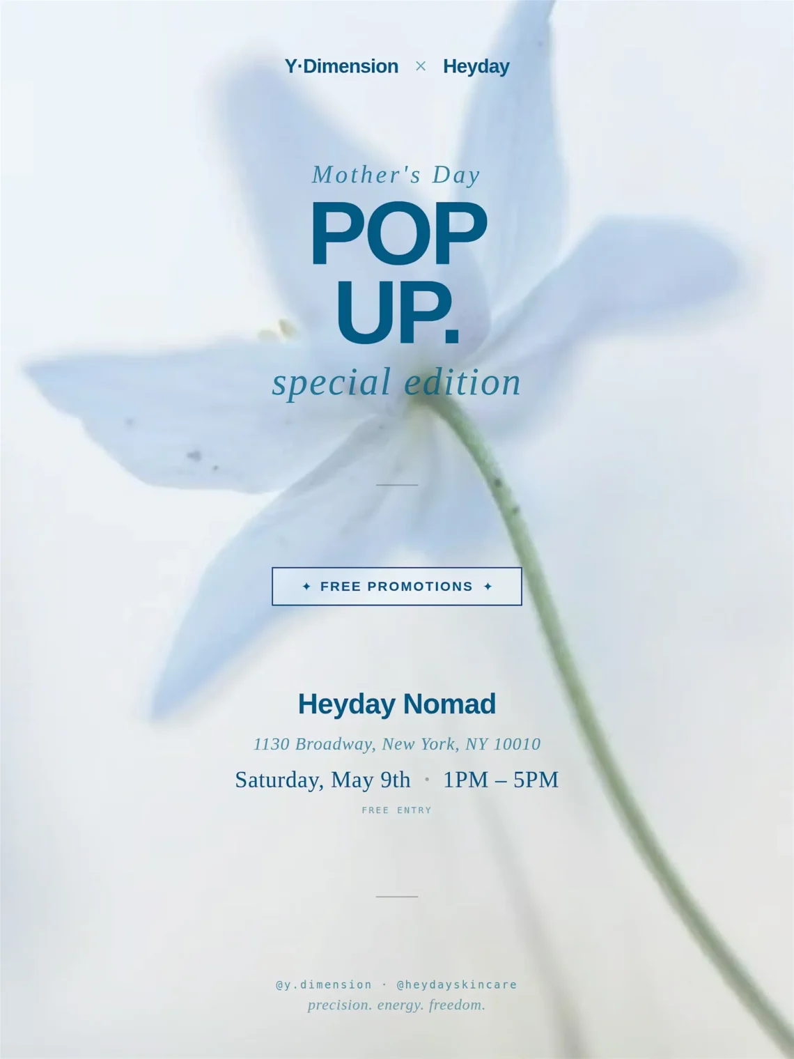 Y Dimension X Heyday Nomad Scent Experience