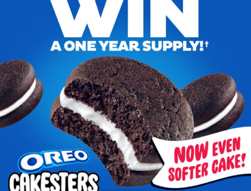 Win One Year's Supply of Oreo's Cakesters