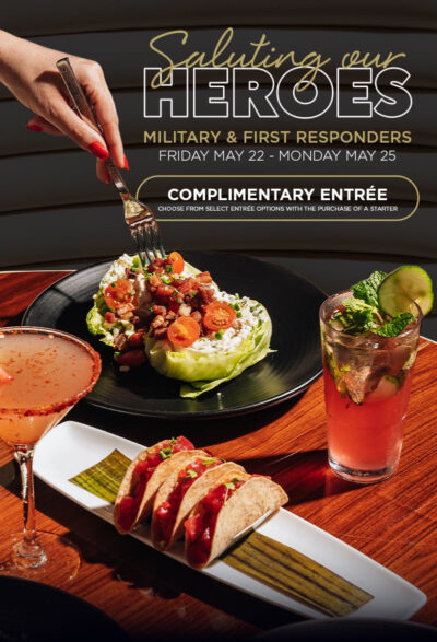 STK STEAKHOUSE- Saluting Military & First Responders
