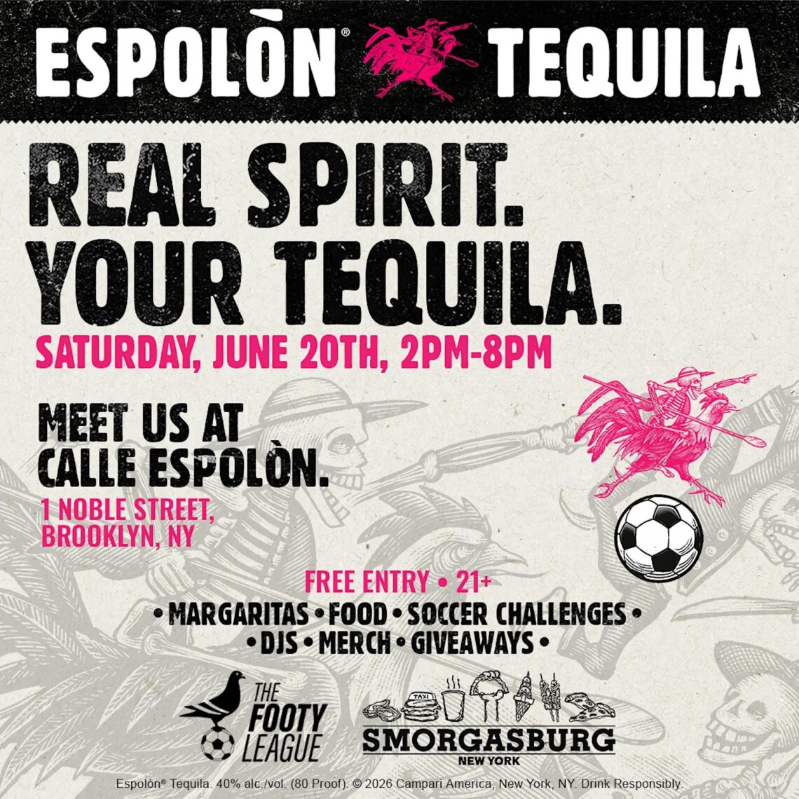 Calle Espolòn: Free Block Party