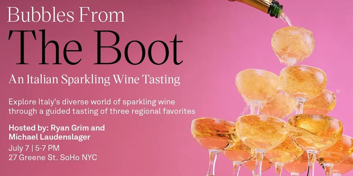 Bubbles From the Boot: An Italian Sparkling Wine Tasting