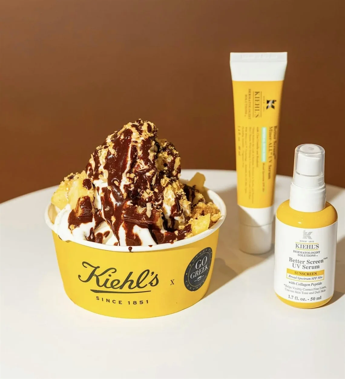 Kiehl's Nolita x Go Greek Yogurt