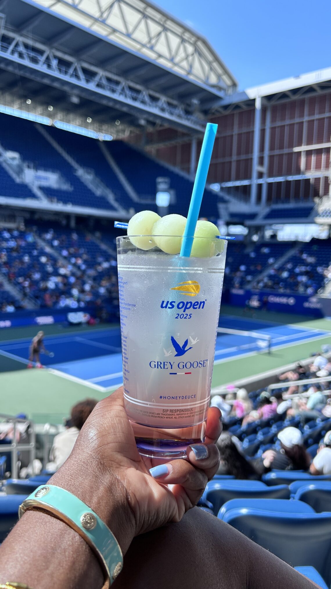 GREY GOOSE Honey Deuce® US Open Signature Cocktail POPUP