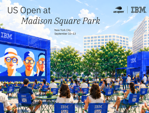 IBM Brings AI-Powered US Open Fan Experience Back to Madison Square Park