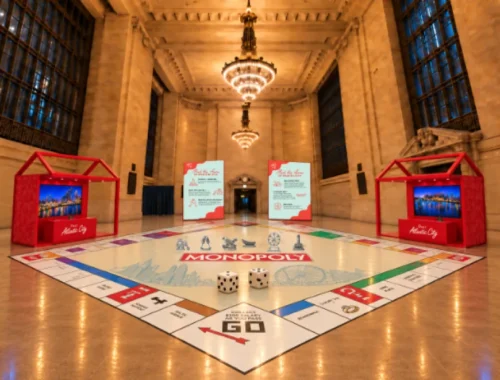 FREE: Life-Sized Monopoly at Grand Central Terminal